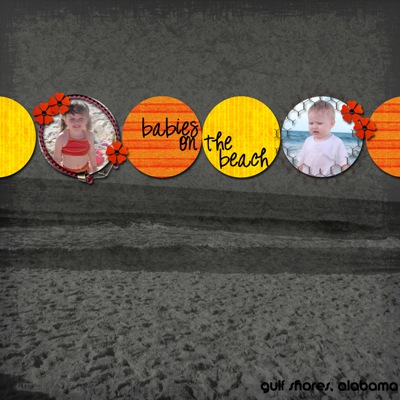 Babies On The Beach