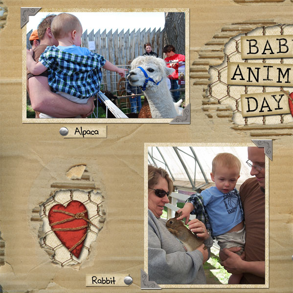 Baby animal Day pg1
