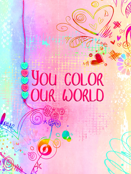 Baby gift greeting card