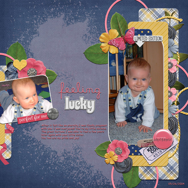 baby in blue