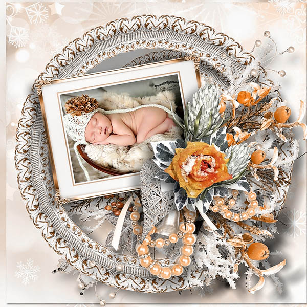 Baby in winter