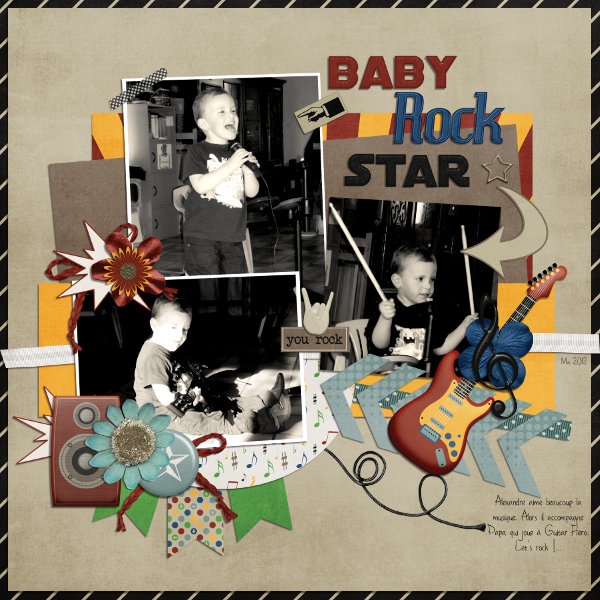 Baby rock star