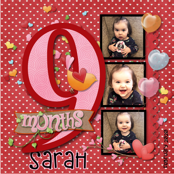 Baby Sarah 9 months
