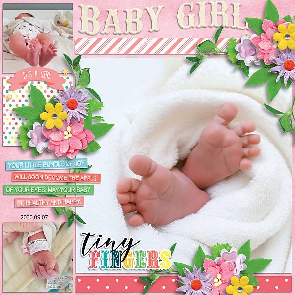 Baby shower: girl