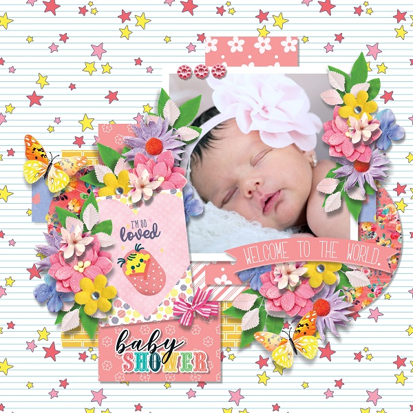 Baby shower - girl