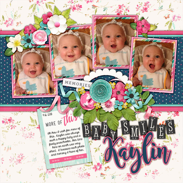 baby smiles