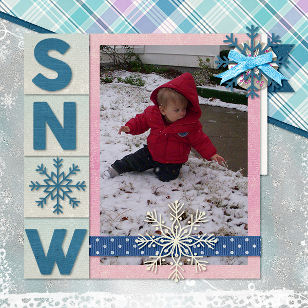 Baby's First Snow In Texas