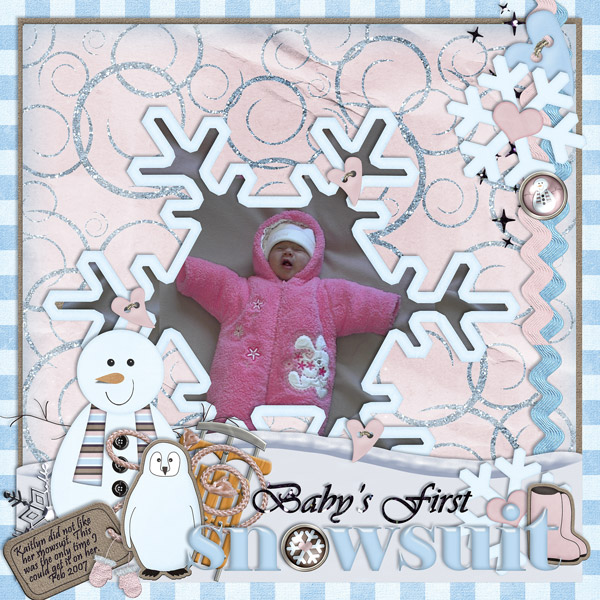 Baby's First Snowsuit