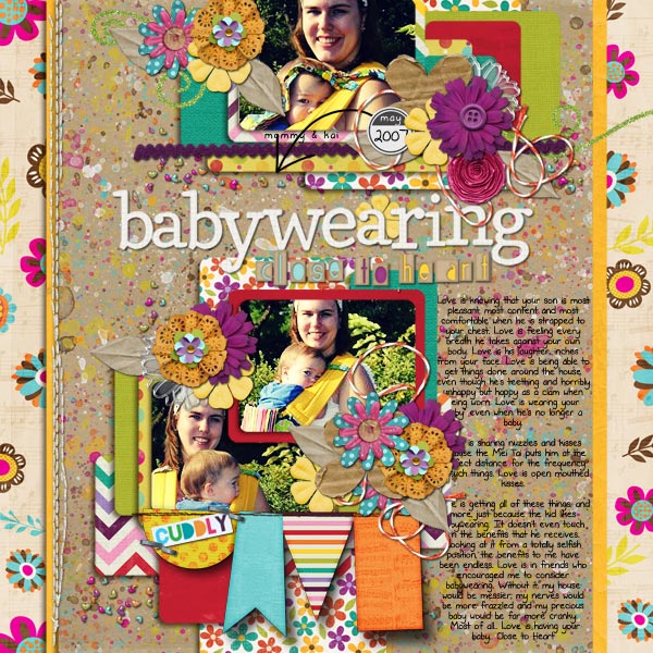 Babywearing, Close to Heart