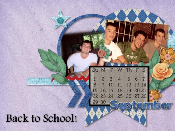 Back to School! (August 2013 Desktop)