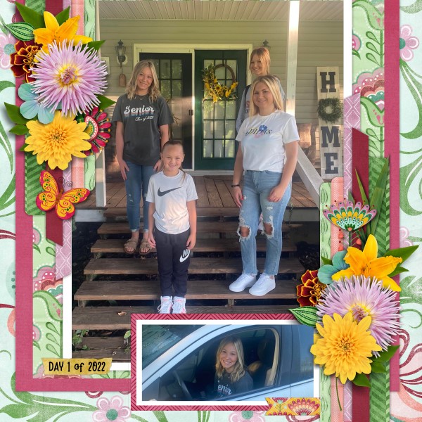 Back-To-School Day 1 with My Granddaughters