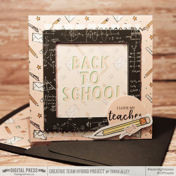 Back To School teacher card