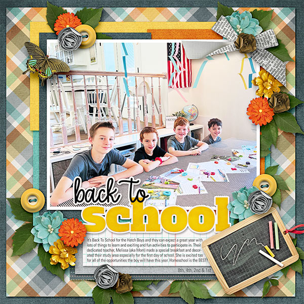 BACK TO SCHOOL