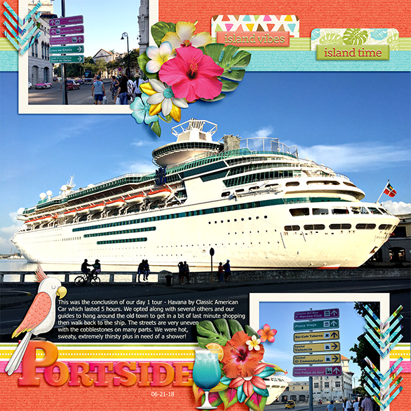 back to the port