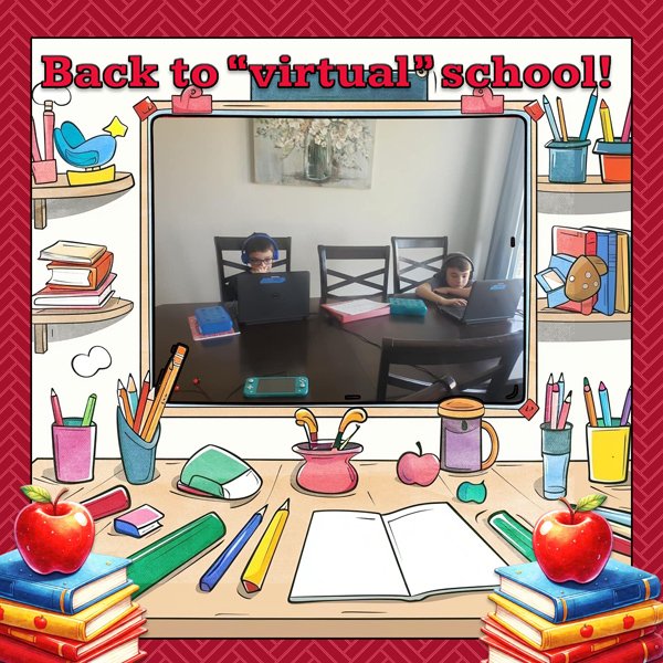 Back to "virtual" school!