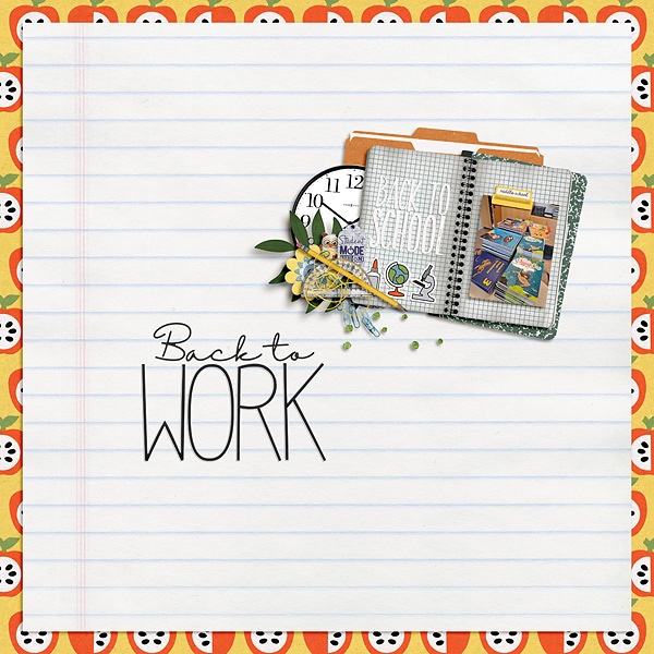 Back to work!