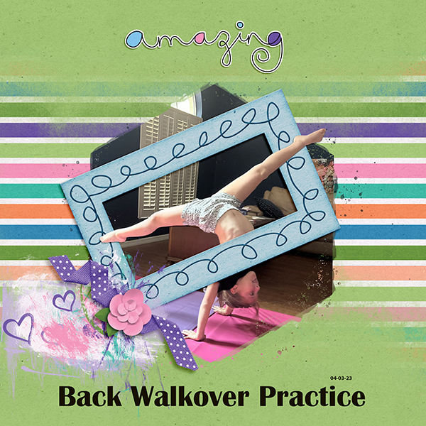 Back Walkover practice
