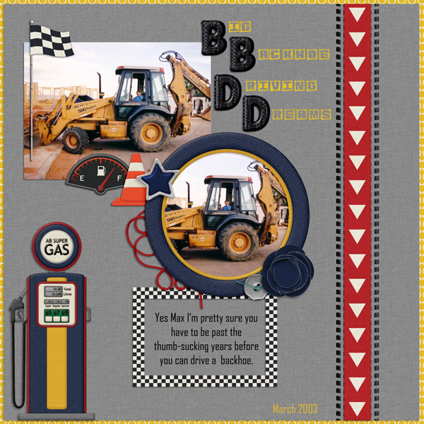 Backhoe Driving Dreams
