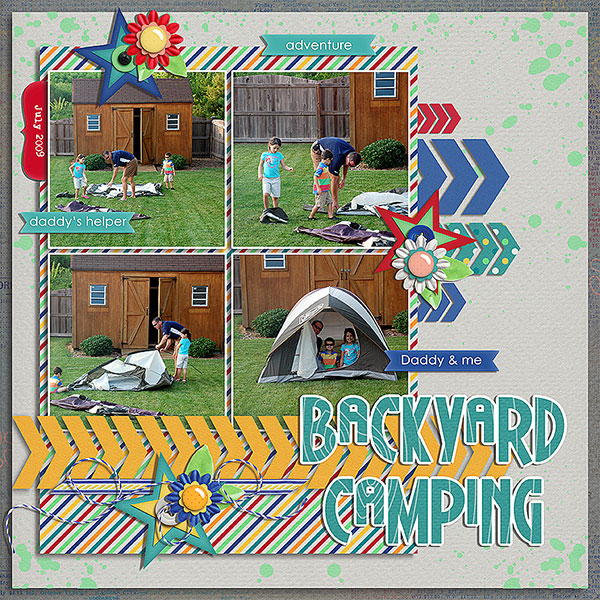 backyard camping