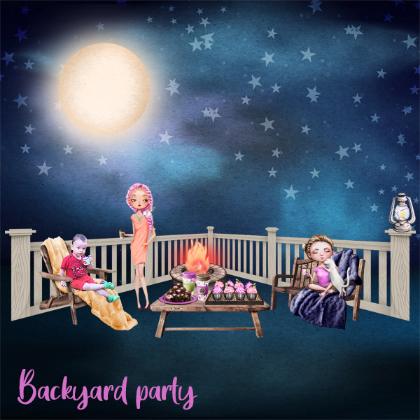 Backyard-party