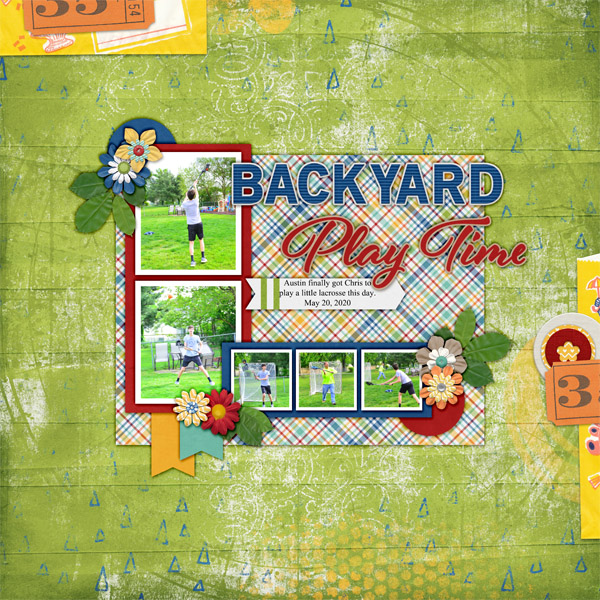 backyard playtime