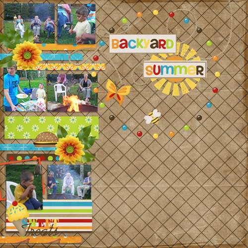 Backyard summer