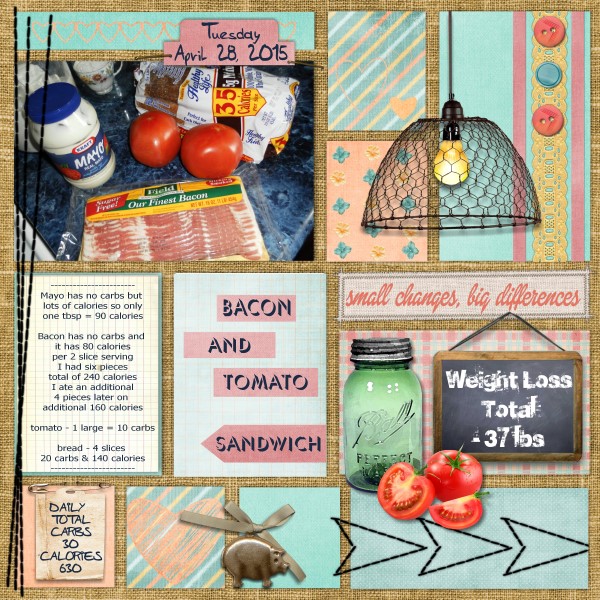 Bacon + Tomato Sandwich