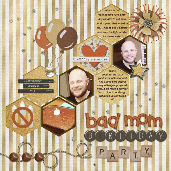 Bad Mom Birthday Party Jan template 2