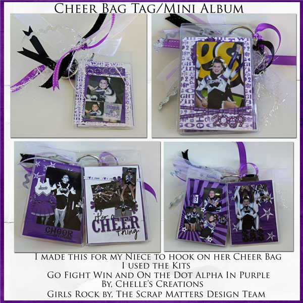 Bag Tag/Mini Cheer Album