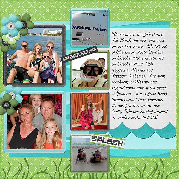 Bahamas Cruise page 1