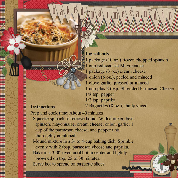 baked parmesan dip