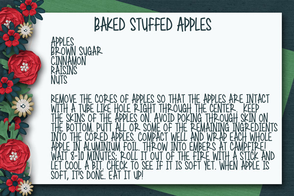 Baked Stuffed Apples