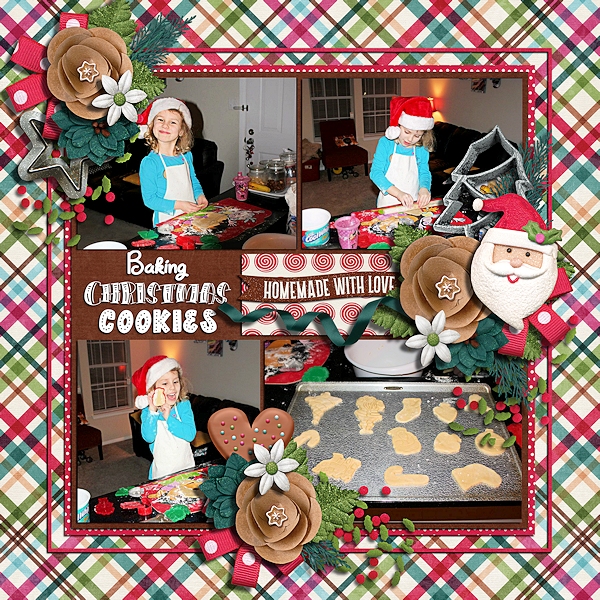 Baking Christmas Cookies