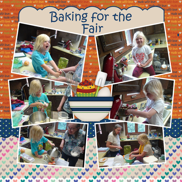Baking for the fair