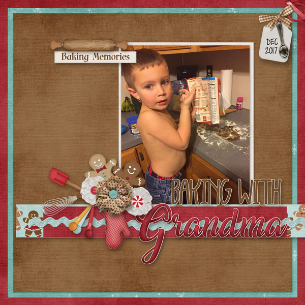 baking with grandma