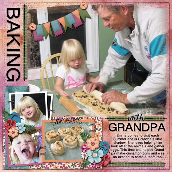 Baking with Grandpa