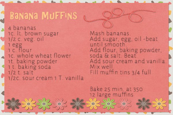 Banana-Muffins