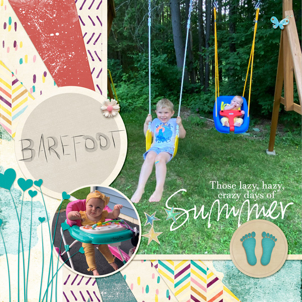 barefoot