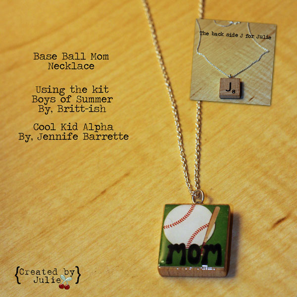 Base Ball Mom Necklace