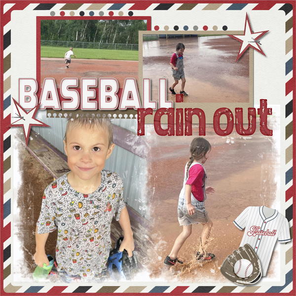 Baseball Rain Out