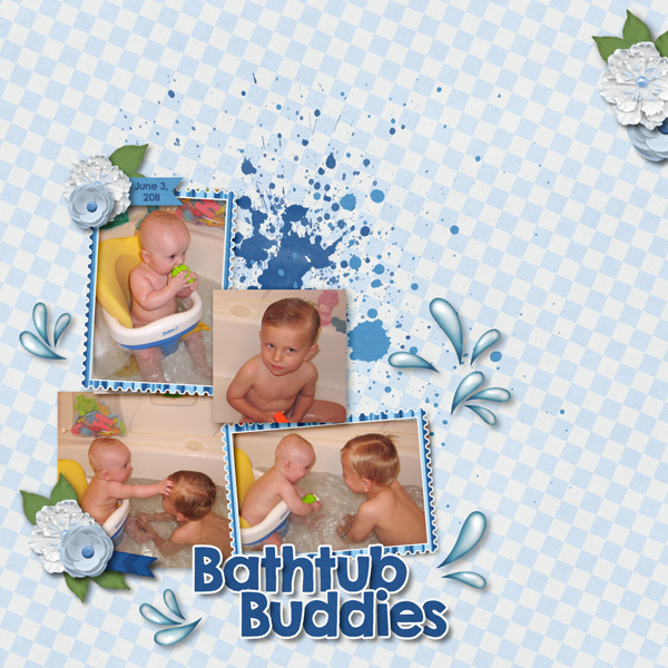 Bathtime buddies