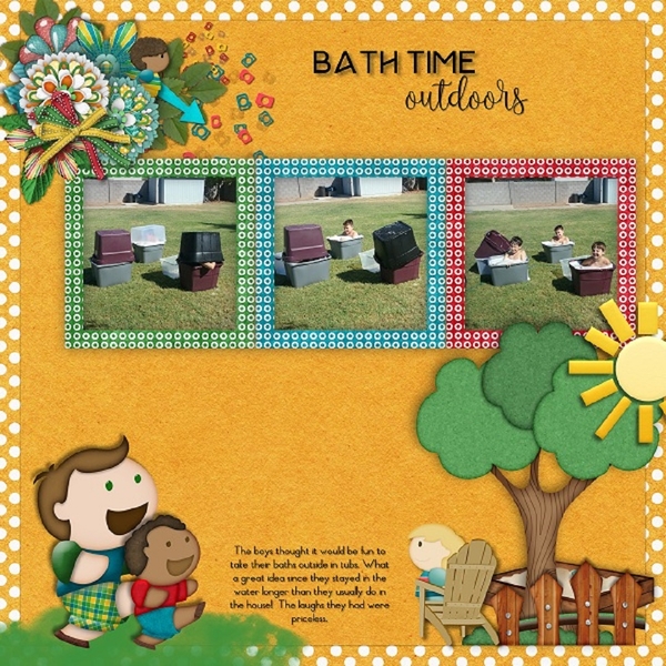 Bathtime Outdoors