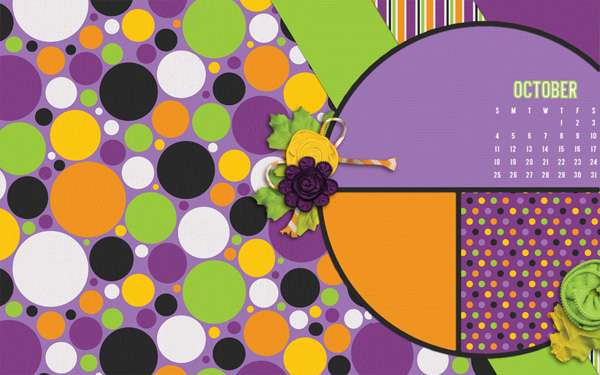 Batty for Candy sept desktop challenge