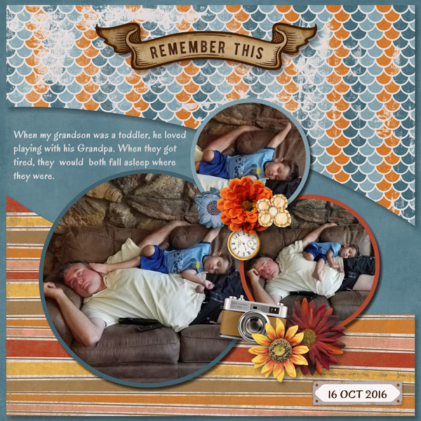 BDay Recipe Napping Boys