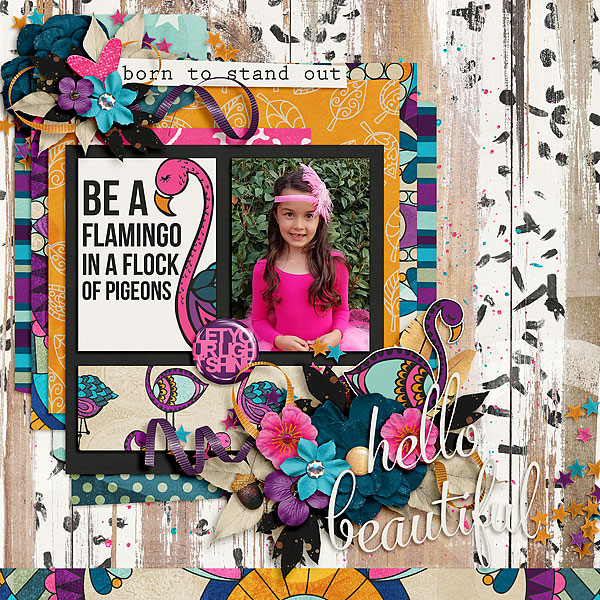 Be a Flamingo