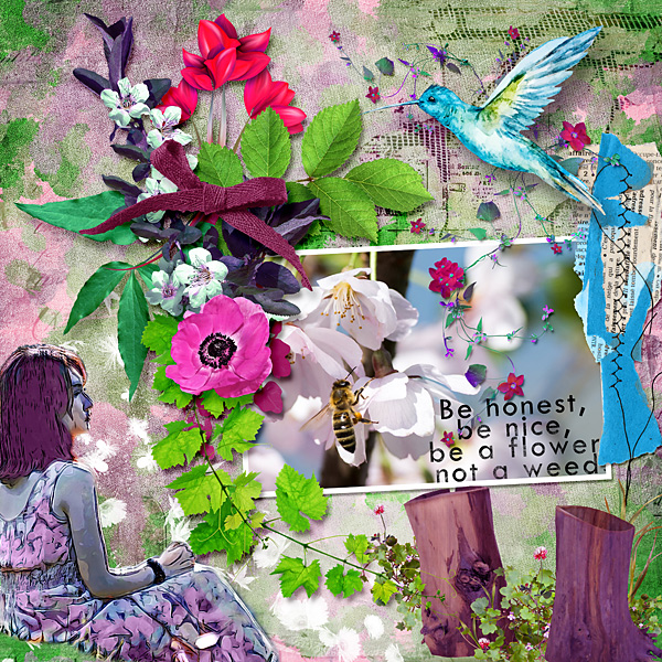 Be a flower