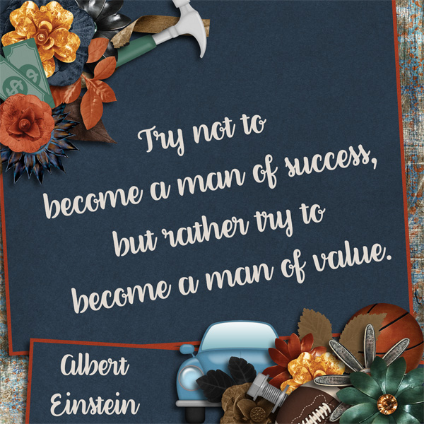 Be a man