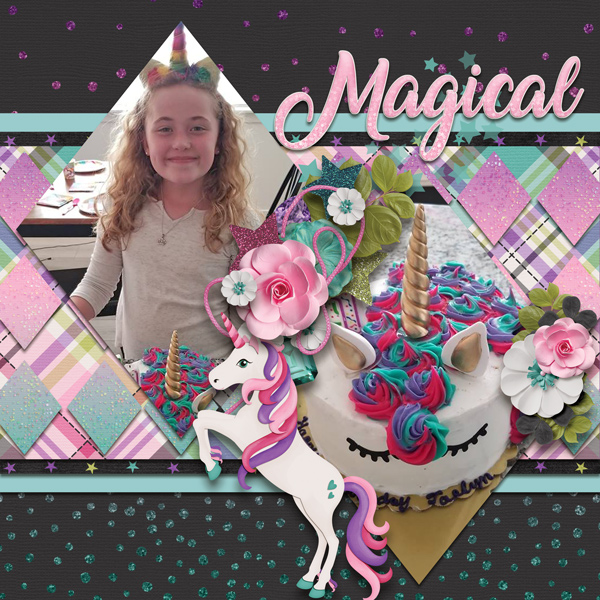 Be A Unicorn by Lauries Scraps