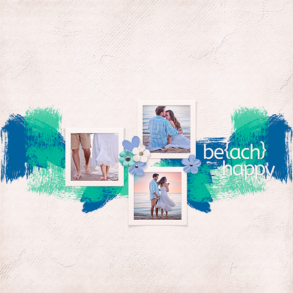 be{ach} happy