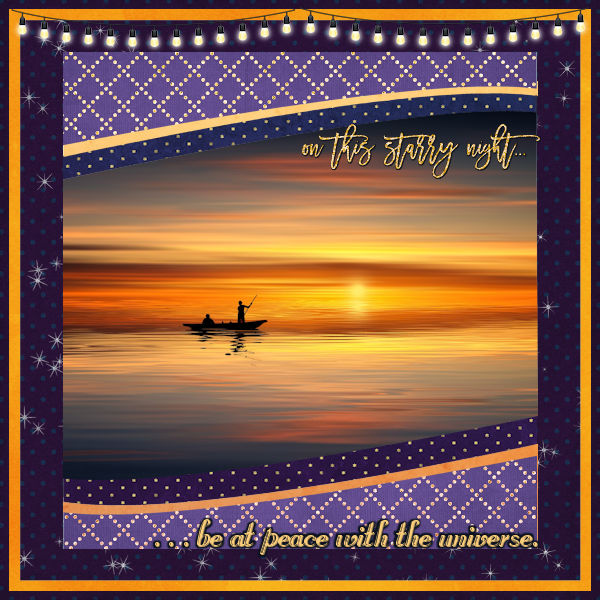 Be at peace